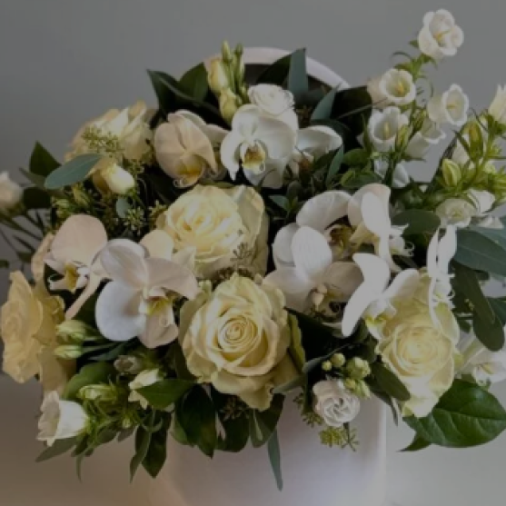 All White Hat Box
